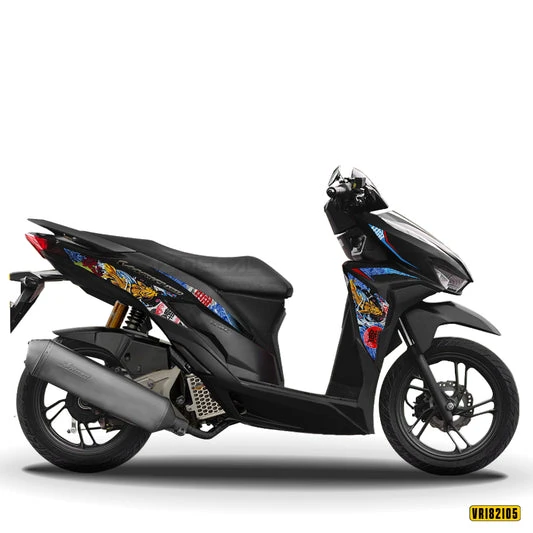 Tem rời Vario 150 với thiết kế độc đáo