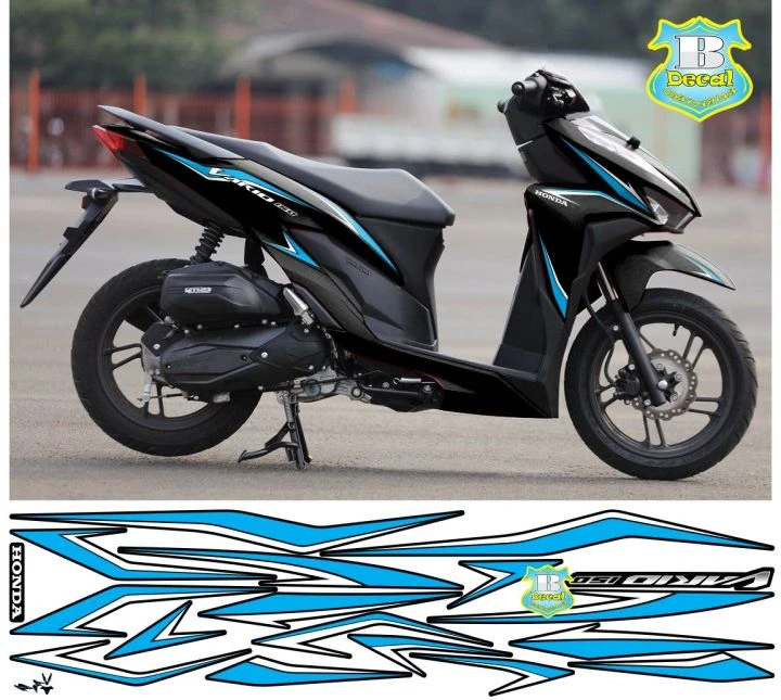 Dán tem rời Vario 150 tại cửa hàng uy tín