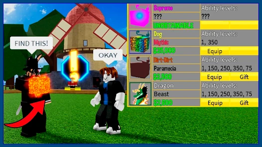 Blox Fruits Characters