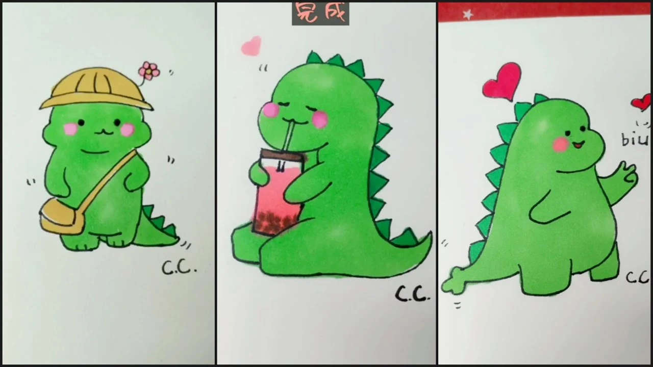 Phác thảo hình dáng khủng long