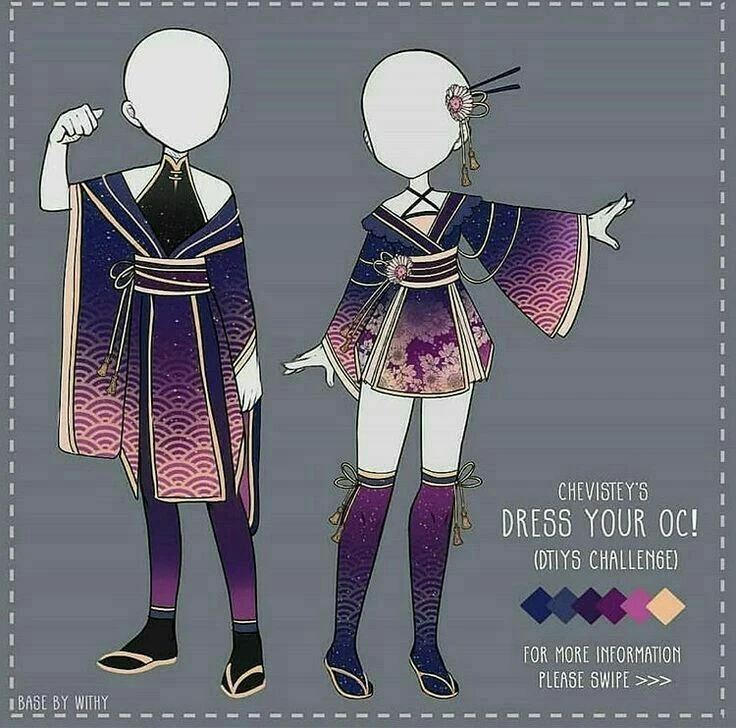Vẽ Quần Áo Anime Đẹp