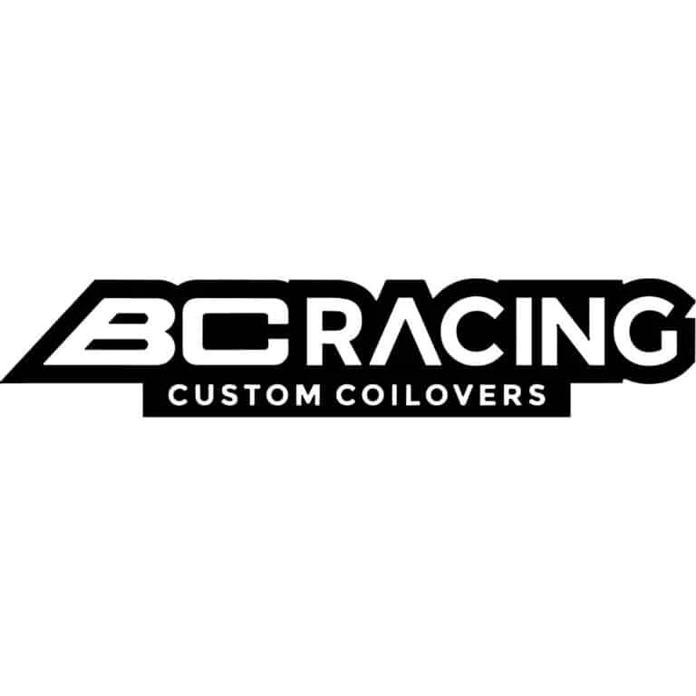 Decal BC Racing trên xe hơi