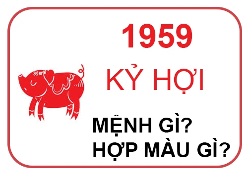 Tuổi Kỷ Hợi