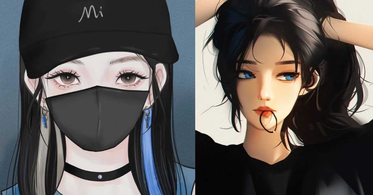 Hình nền nữ ngầu thực tế