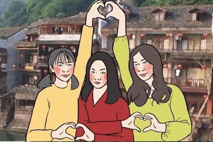 Hình ảnh nhóm bạn thân