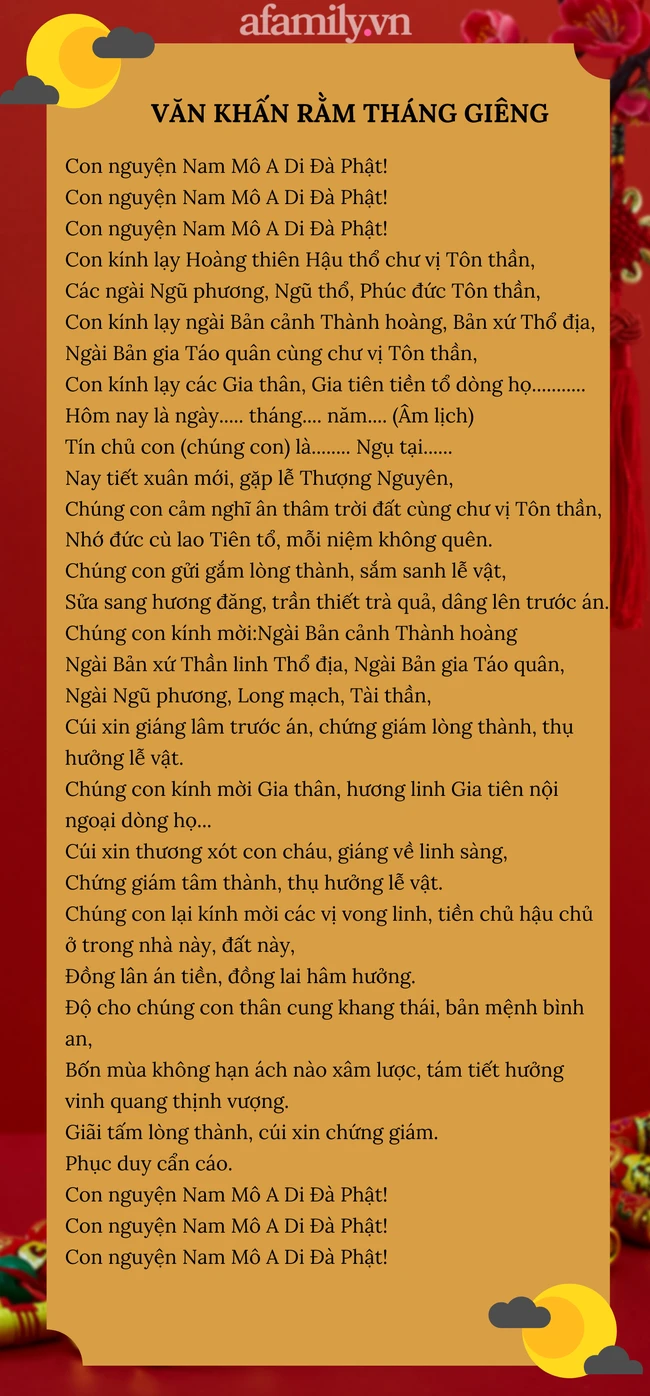 Mâm cúng rằm tháng tư theo truyền thống