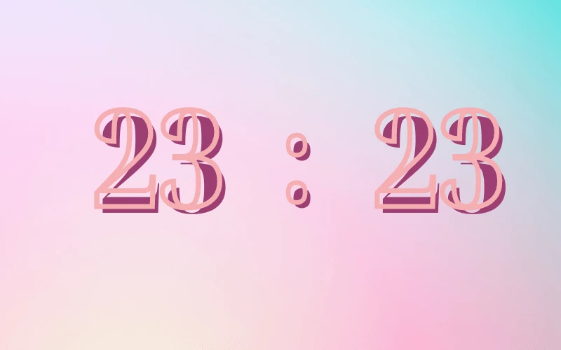 Ý nghĩa 23:23 trong tâm linh