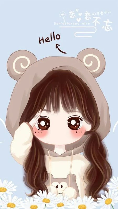 Hình nền chibi dễ thương