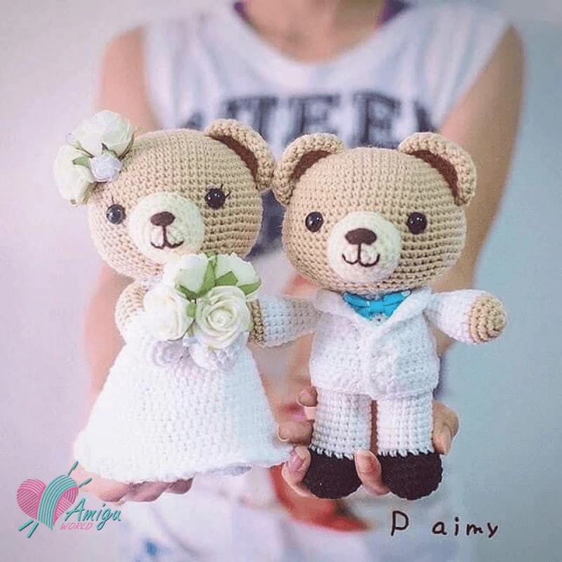 Mô hình cặp đôi cô dâu chú rể