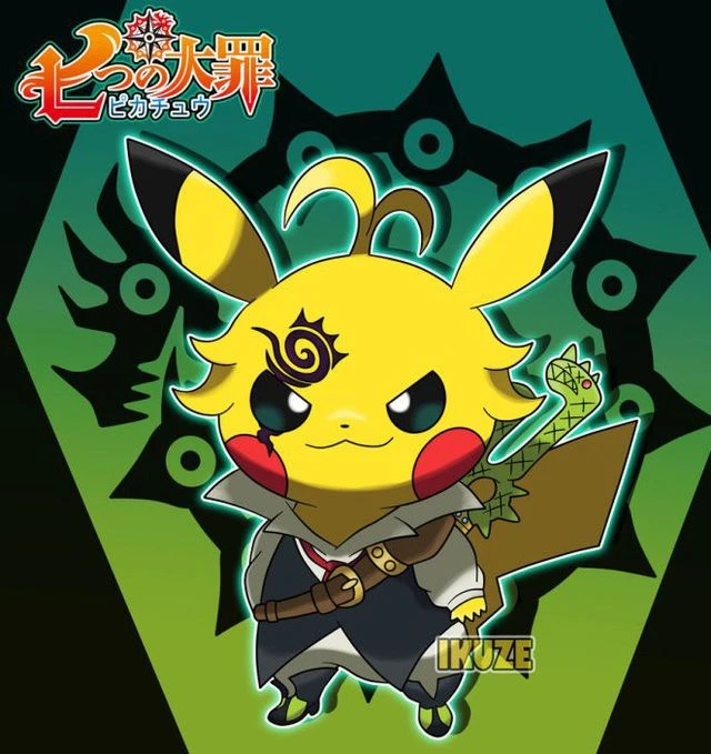 Hình ảnh Pikachu ngầu