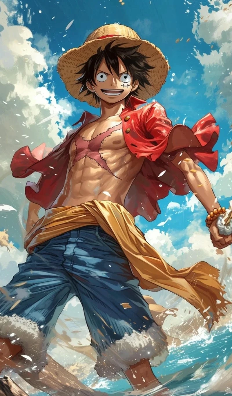 Hình ảnh Luffy 3D