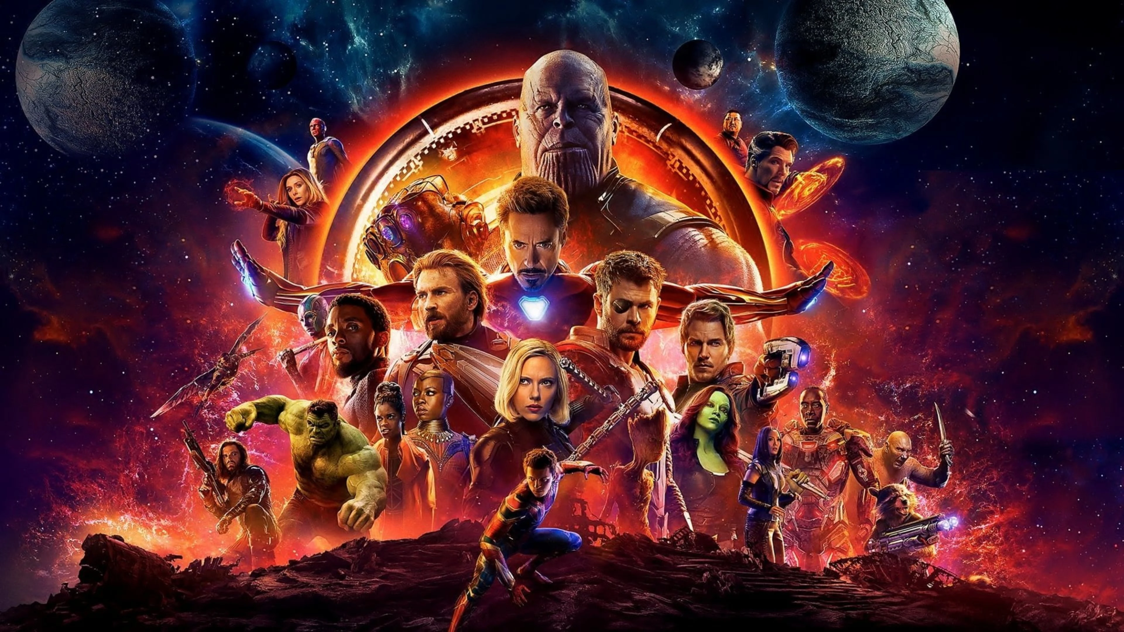 Avengers 4K Desktop Background