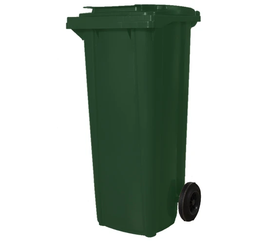 Thùng rác màu xanh 140 lít