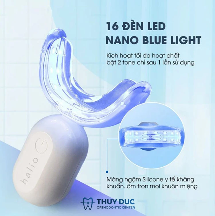 Máy tẩy trắng răng Halio
