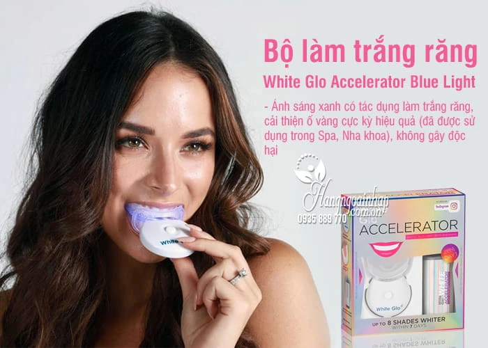 Máy làm trắng răng White Glo