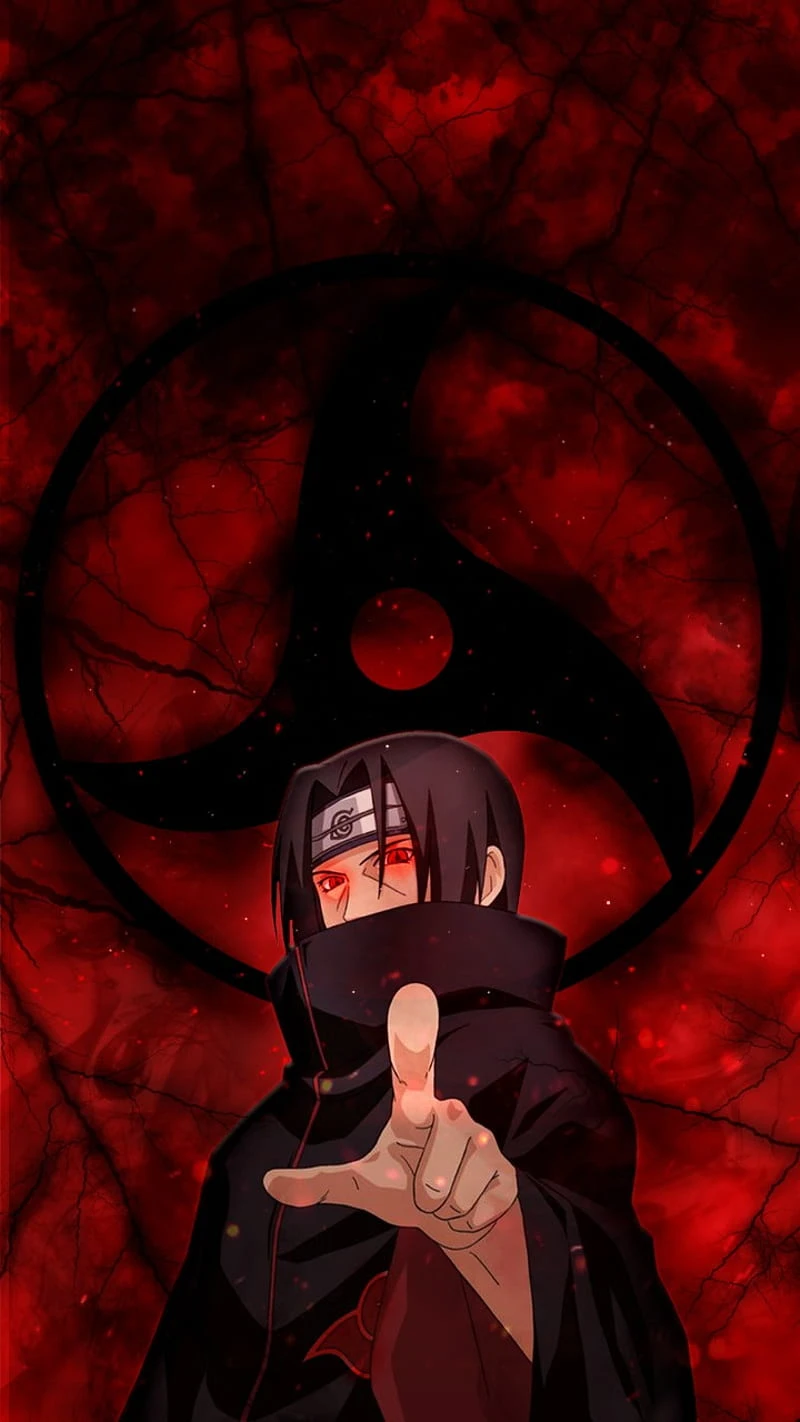 Itachi Uchiha với Mangekyō Sharingan