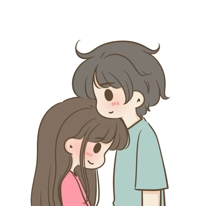 Hình ảnh tình yêu chibi