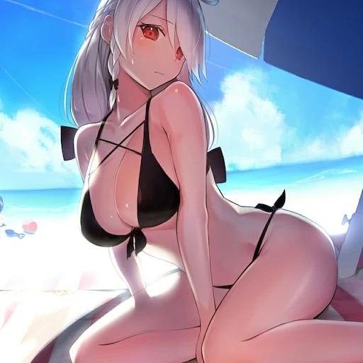 Hình ảnh anime gái bikini