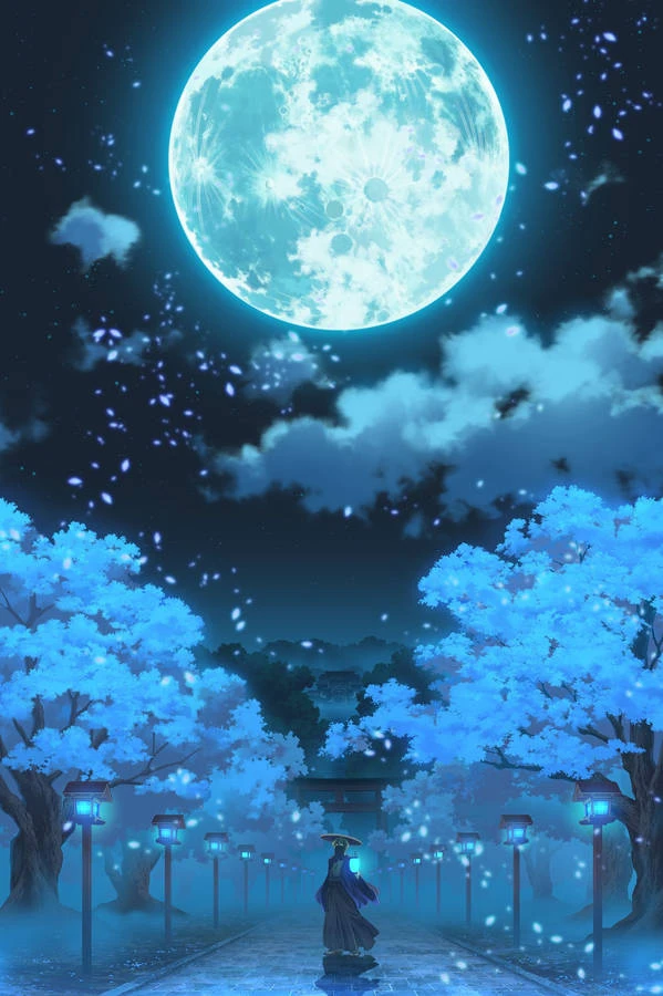 Vẻ đẹp huyền bí từ mặt trăng trong anime