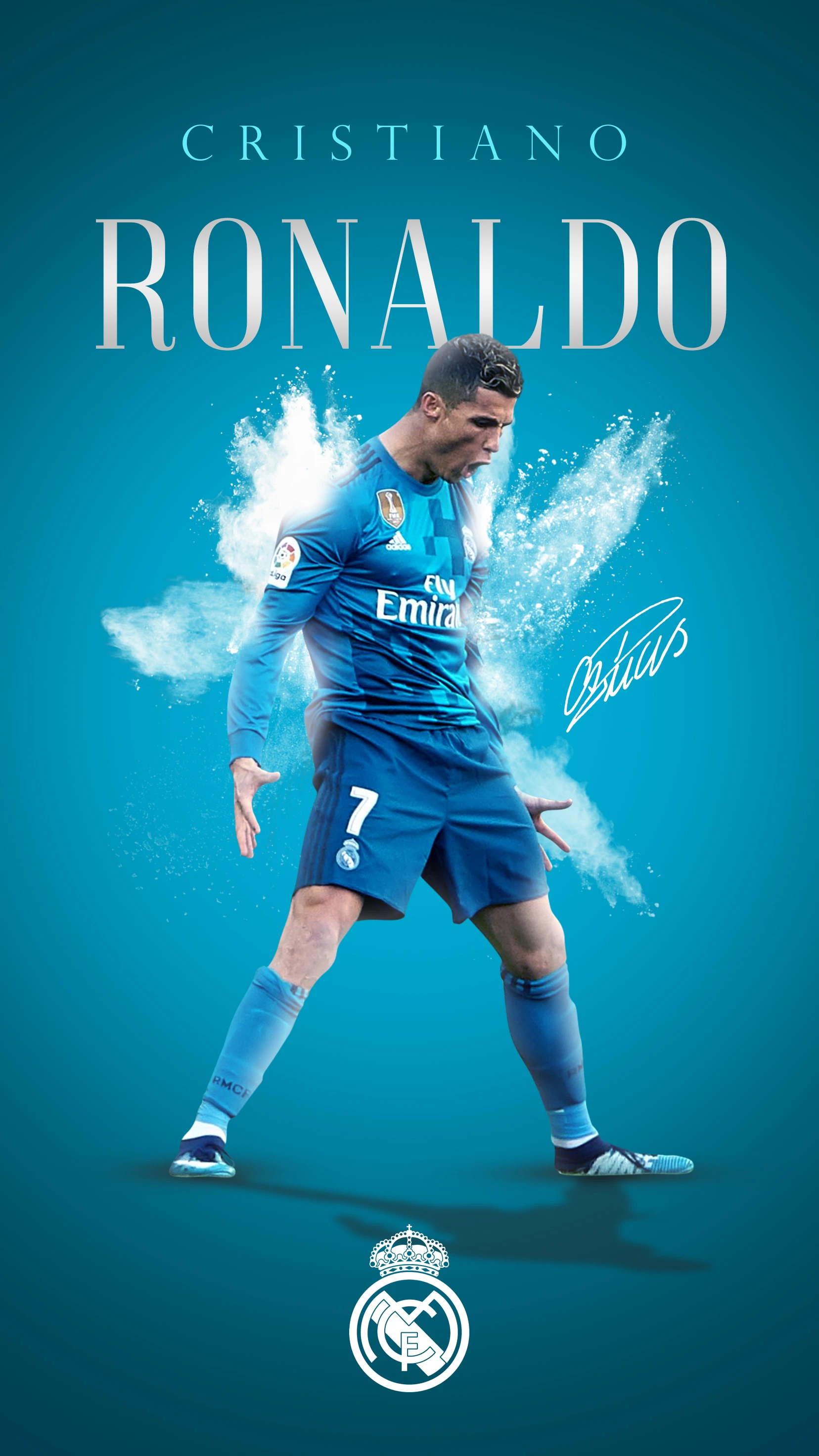 Hình nền Ronaldo nghệ thuật