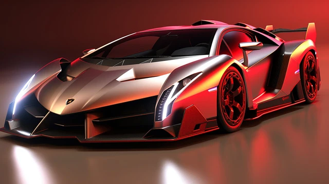 Lamborghini Veneno 3D