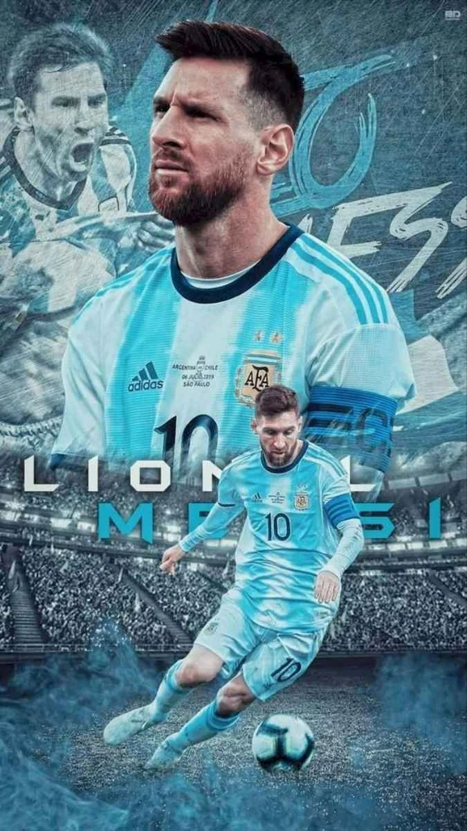 Hình ảnh Messi ăn mừng bàn thắng