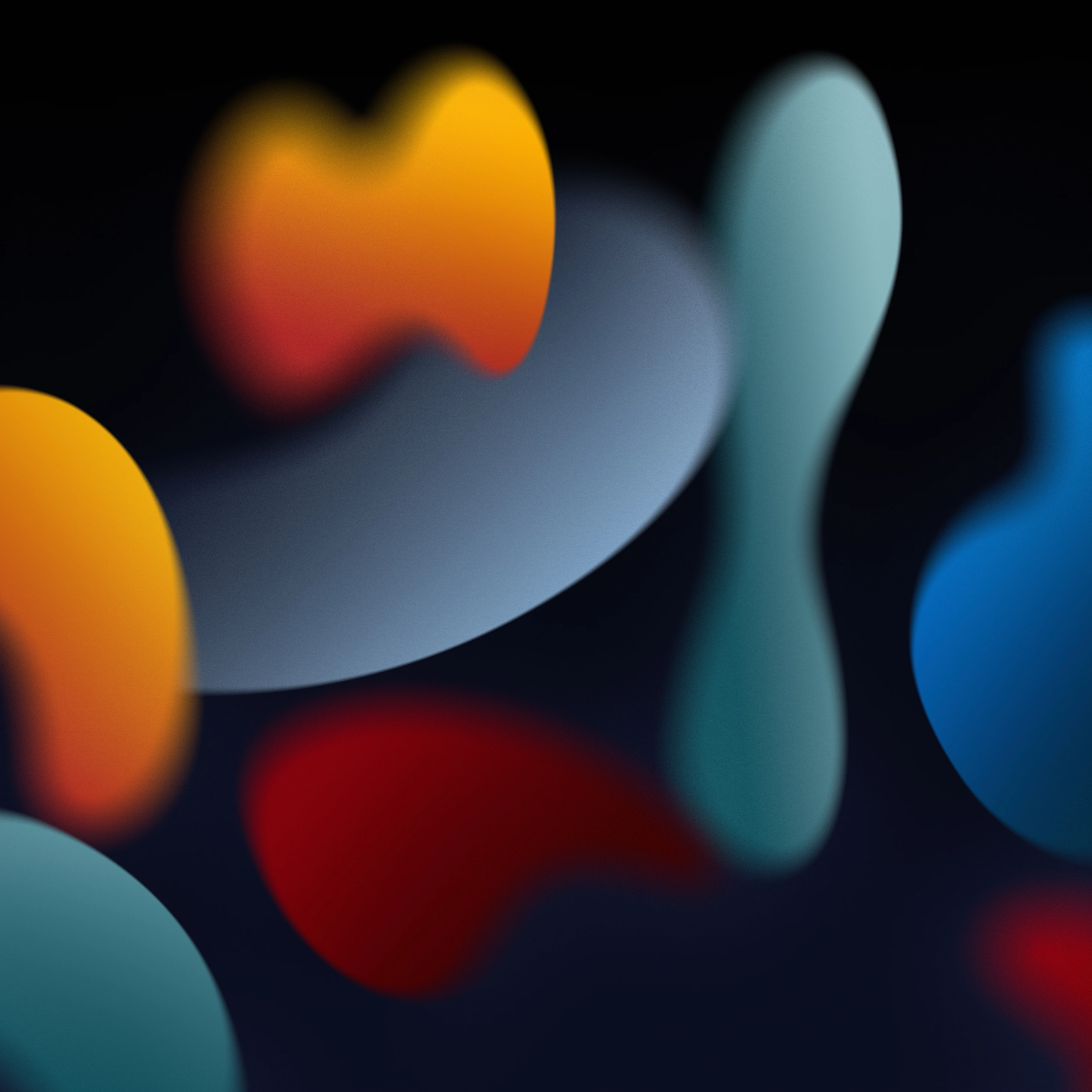 Hình nền tối iOS 15