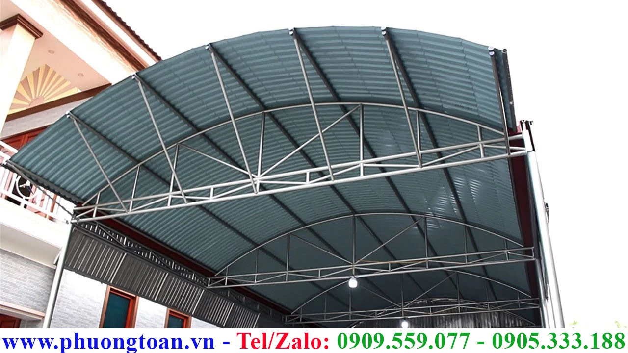 Mái vòm đẹp cho biệt thự
