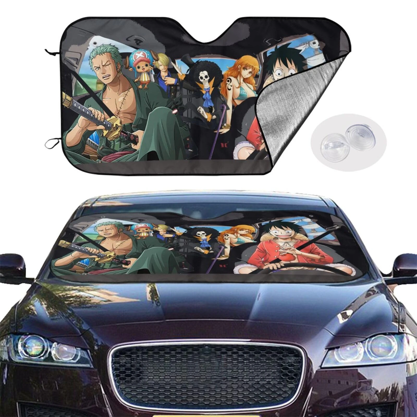 Anime Car Sunshade 4