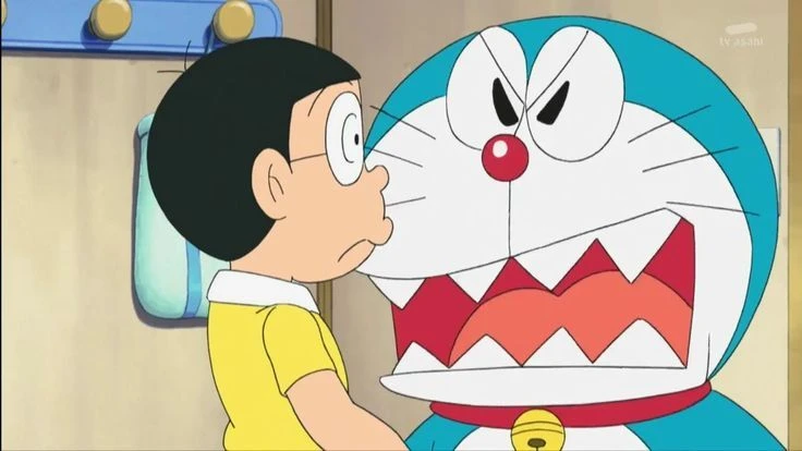 Doremon giận dữ