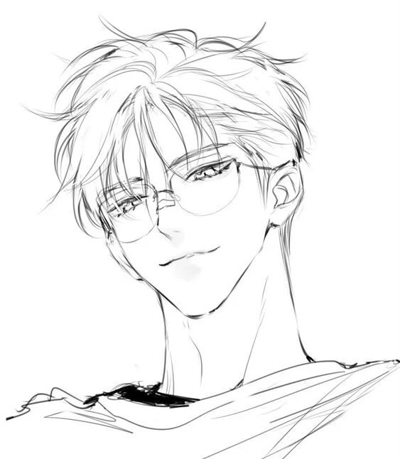 Hình ảnh anime nam đơn giản