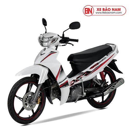 Xe máy Sirius 50cc màu trắng