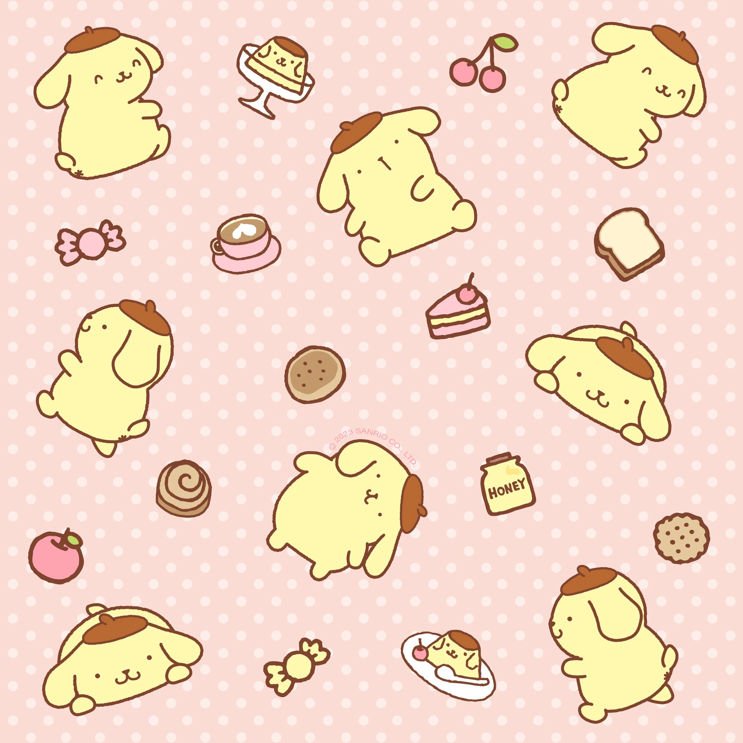 Pompompurin trong rừng cây