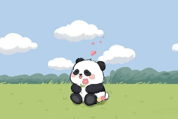 Hình ảnh gấu trúc cute