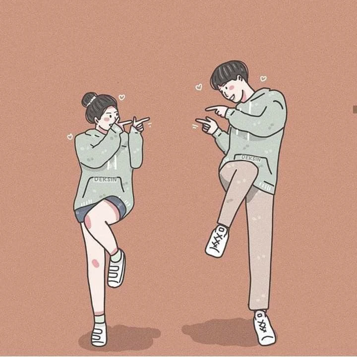 Cặp đôi dễ thương