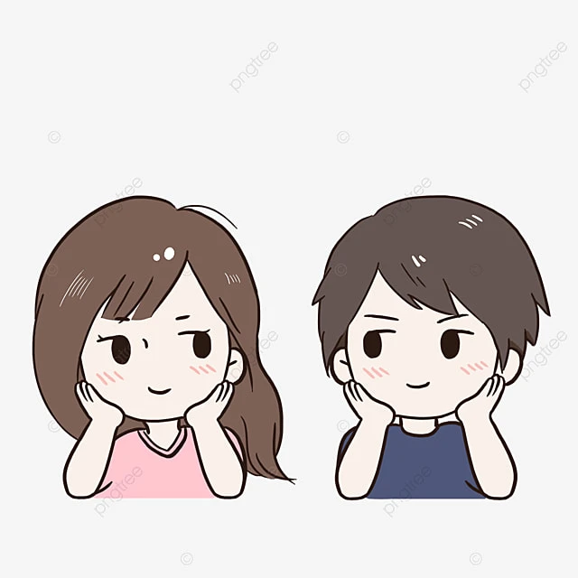 Ảnh hoạt hình cặp đôi cute