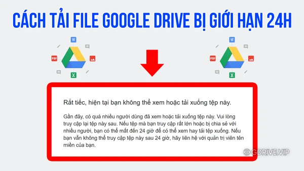Hướng dẫn tải file từ Google Drive