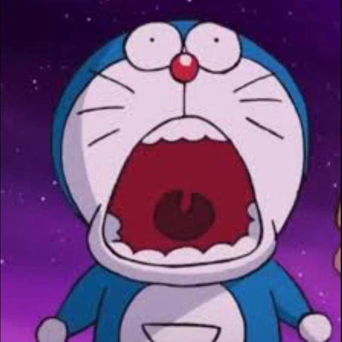 Nobita và Doremon trong tình huống hài hước