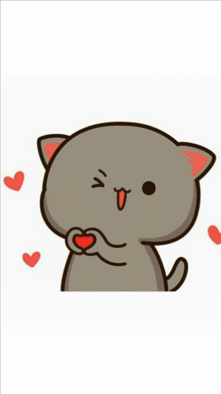 Mèo chibi đáng yêu
