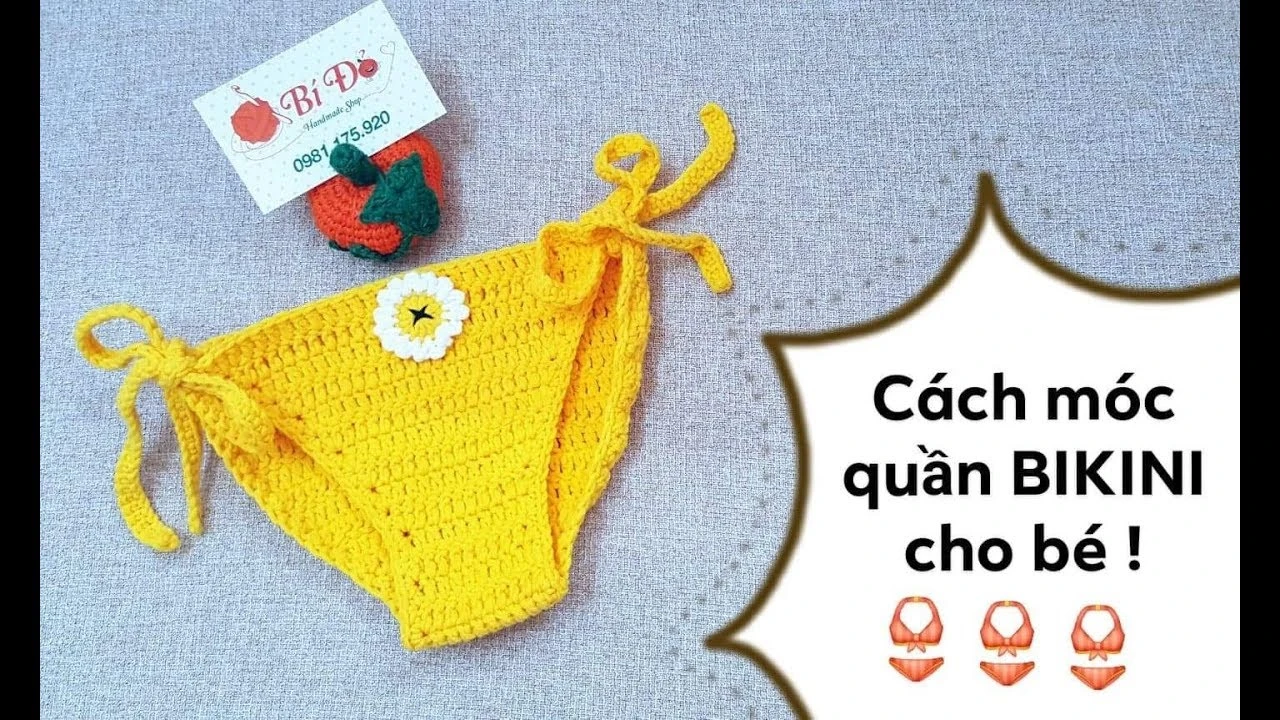Móc bikini cho bé