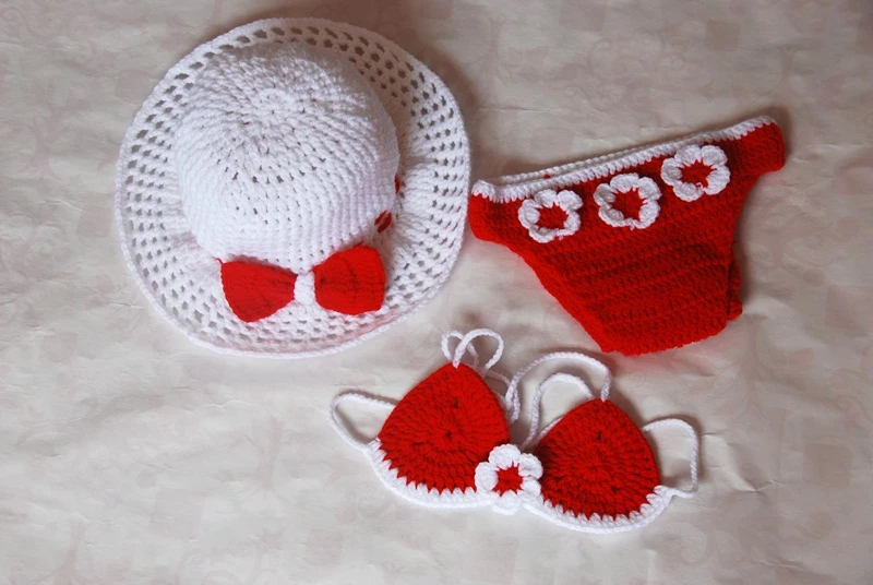 Sản phẩm bikini hoàn thiện cho bé