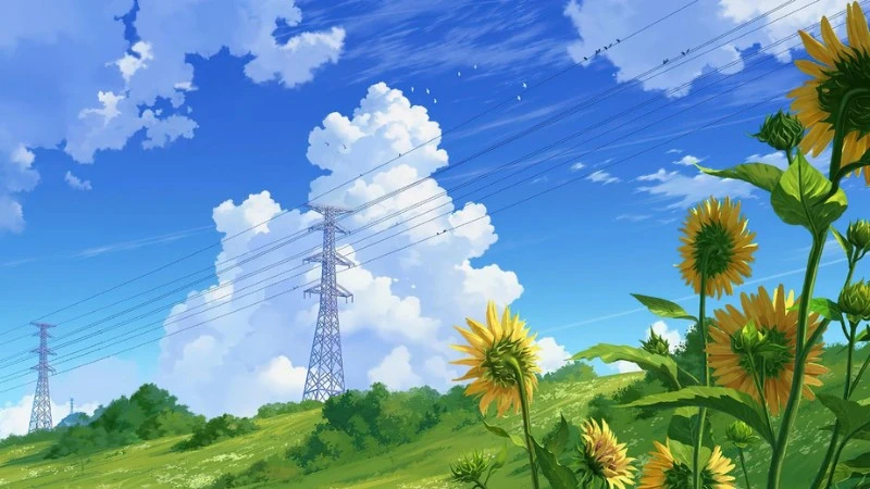 Thành phố đêm trong anime