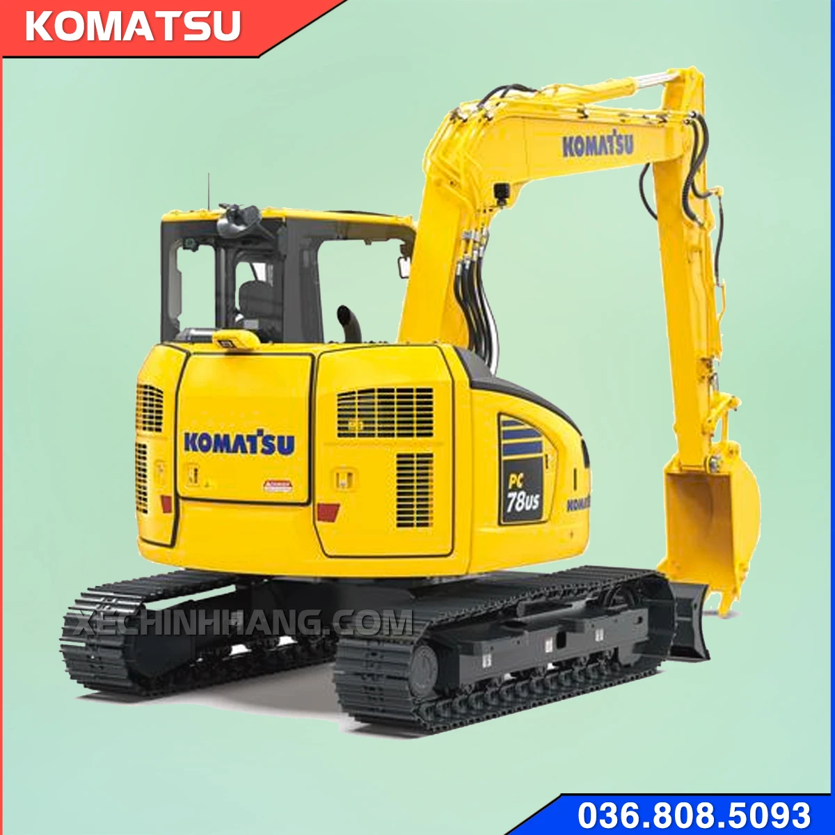 Xe cuốc Komatsu PC78