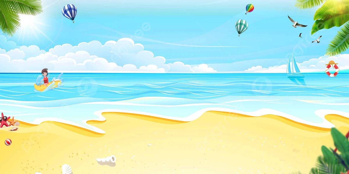 Beautiful Beach Scene