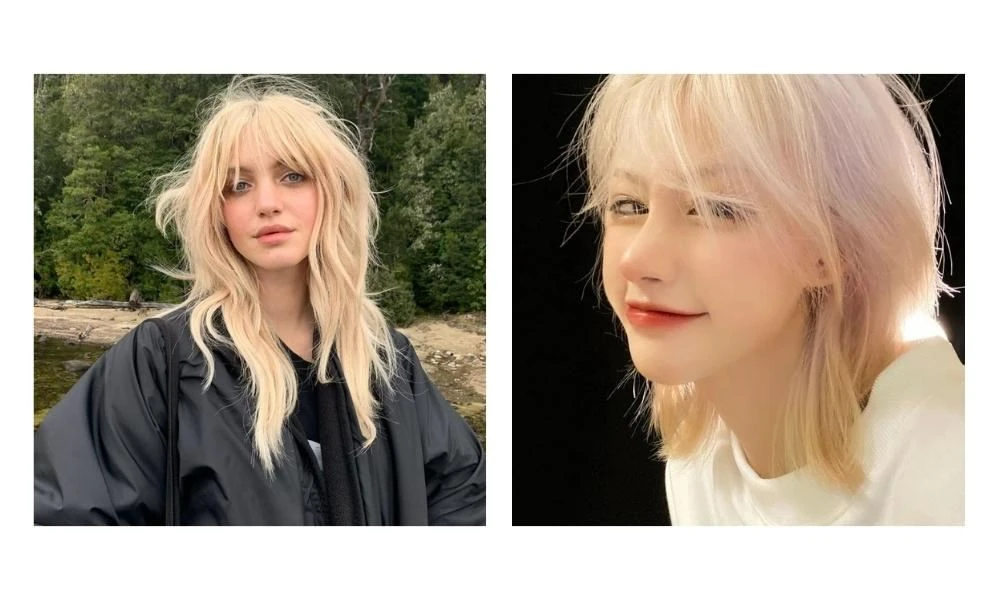 Tóc mullet với trang phục