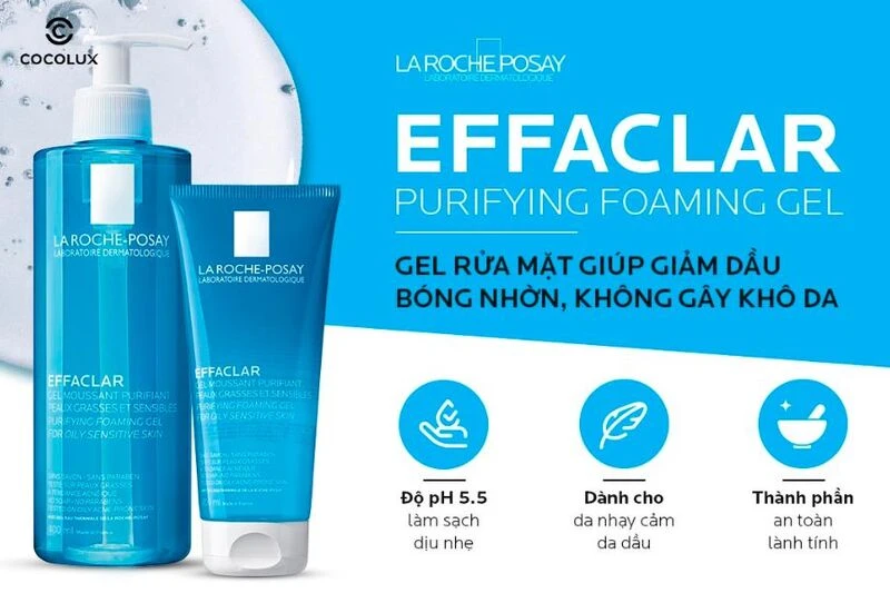 Gel rửa mặt La Roche-Posay cho da nhạy cảm