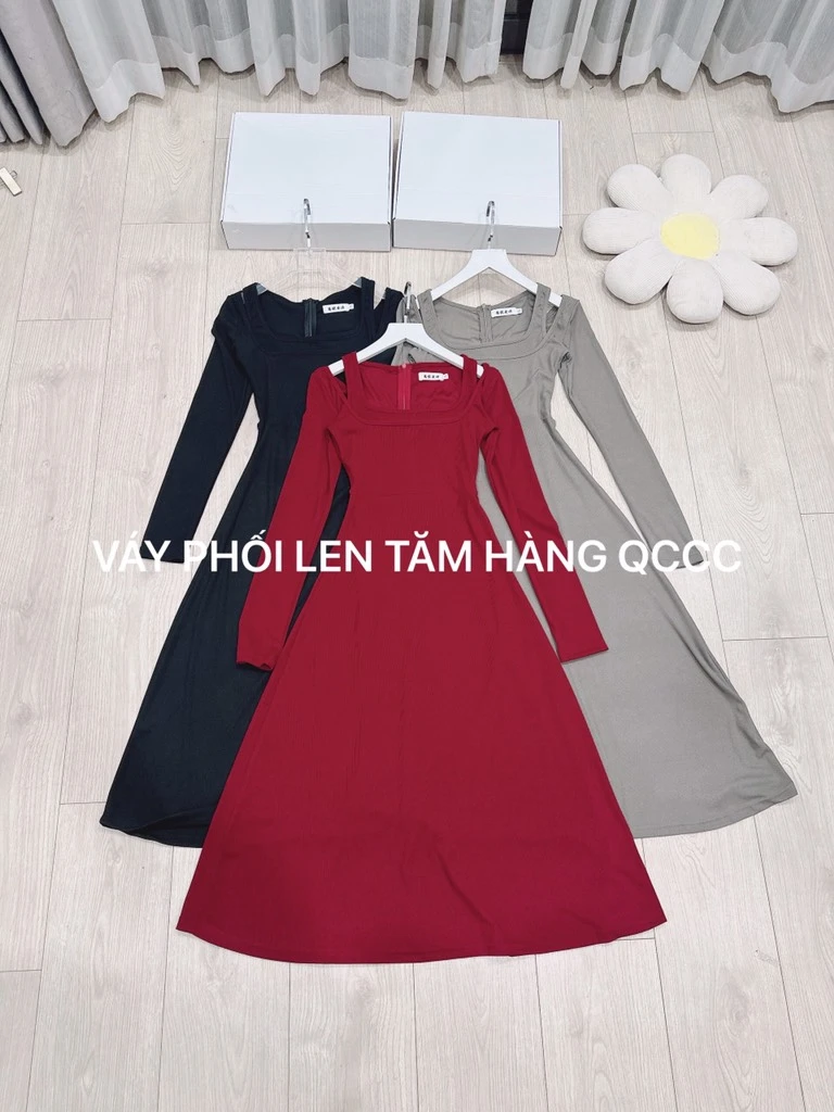 Thiết kế váy len