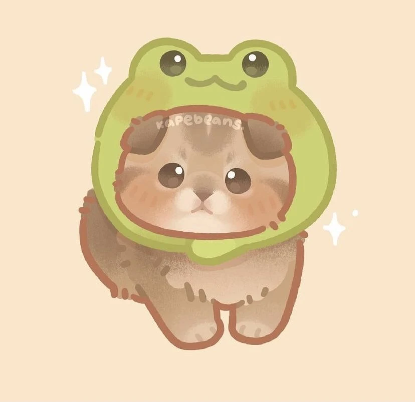 Ảnh ếch cute
