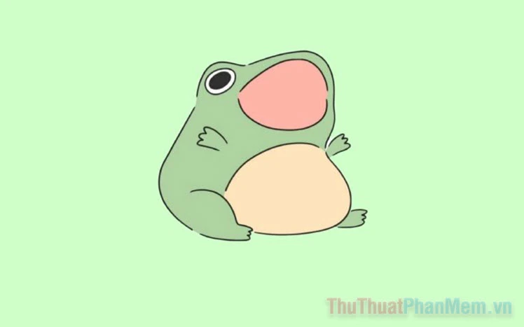 Ảnh ếch đáng yêu
