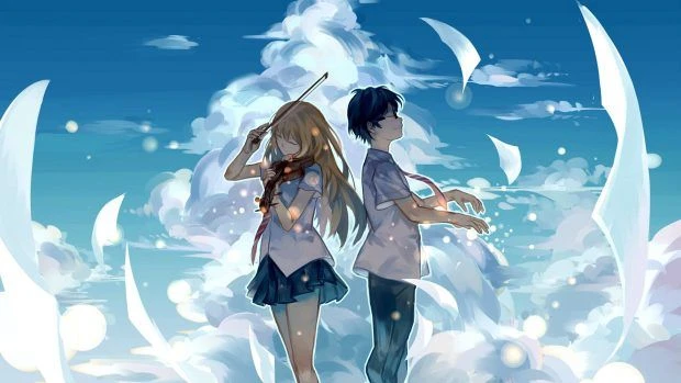 Cảnh trong anime với chất lượng cao